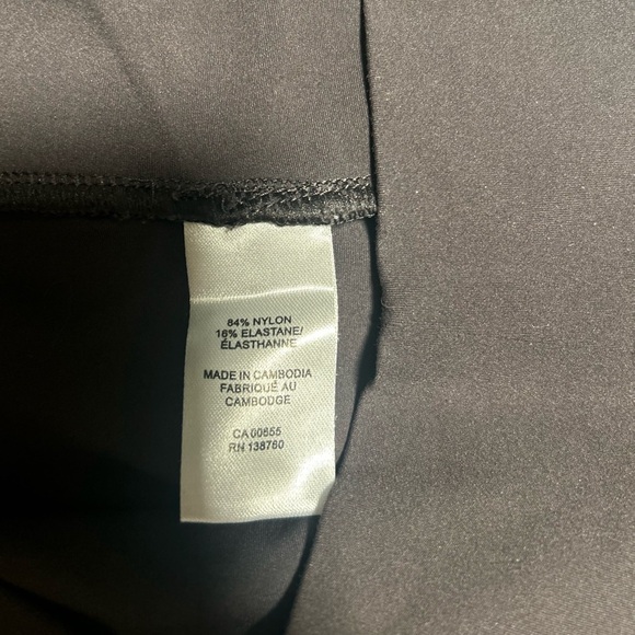 Maternity dark grey Leggings - Picture 4 of 5